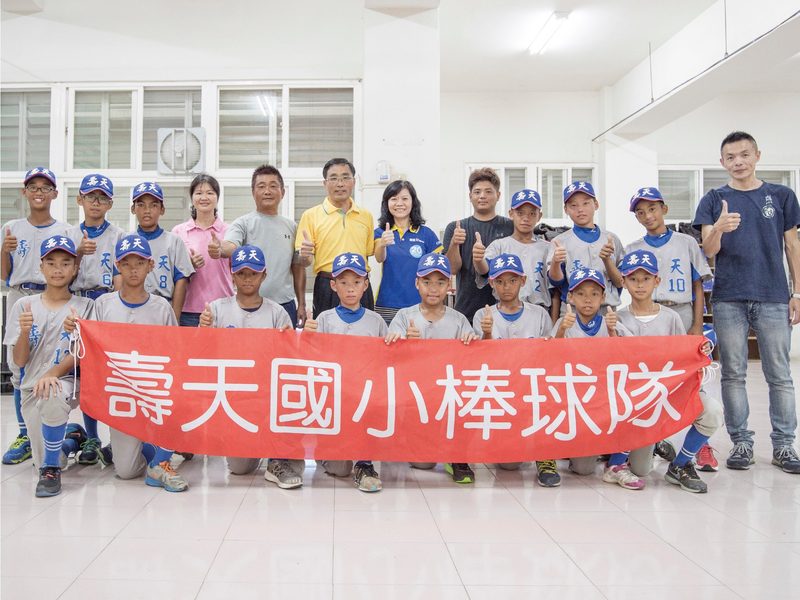 岡山壽天國小 多元化培育棒球小子夢 採訪現場照片 1
